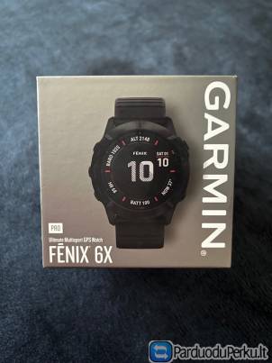 Garmin Fenix 6X Pro išmanusis laikrodis