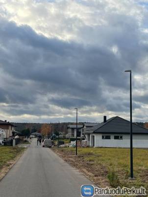 Gatvės apšvietimo stulpai, šviestuvai, pamatai