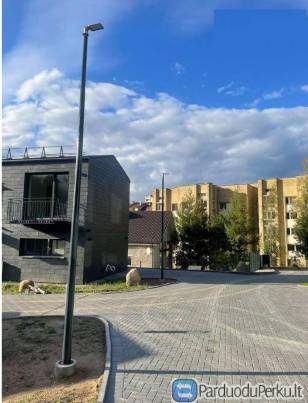 Gatvės apšvietimo stulpai, šviestuvai, pamatai