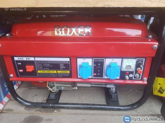 Generatoriai Boxer 1250 w, 3000 w, 3500 w Nauji ,kokybši ,gera kaina, Kaunas