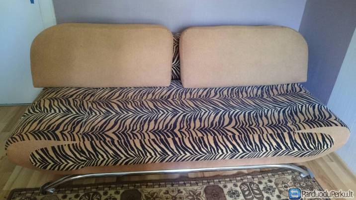Geros būklės sofa - lova + fotelis
