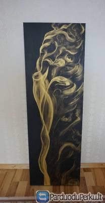 "GOLD SMOKE" paveikslas