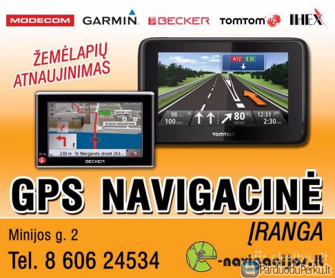 GPS Navigacijos Klaipėdoje