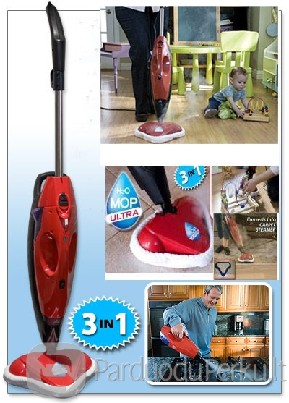 H2O MOP ULTRA VALYMO PRIETAISAS 3 in 1