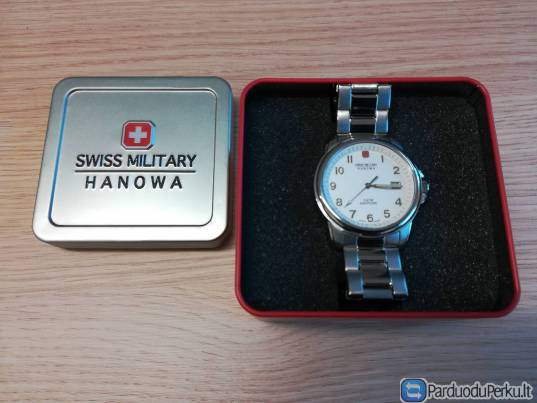 Hanowa Swiss Military vyriškas laikrodis, naujas su garantija