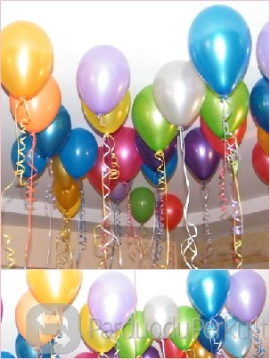 Helio balionai Klaipėdoje 0,90EUR, Balionų girliandos ir dek
