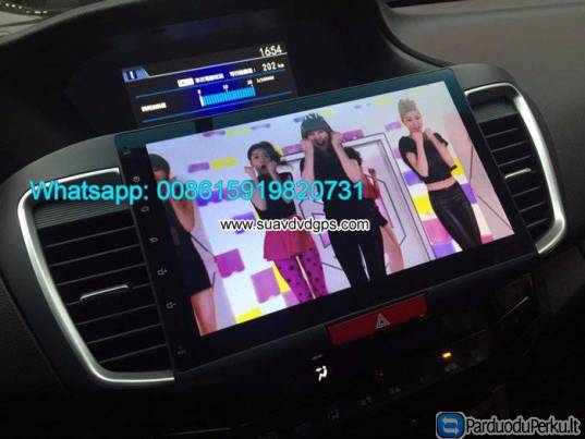 Honda Accord audio radio Car android wifi GPS navigation camera