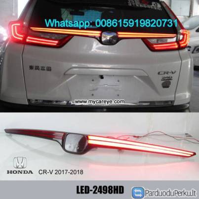 Honda CRV 2017 2018 Rear Bumper LED Brake Taillight Parking Warning Reversing Light