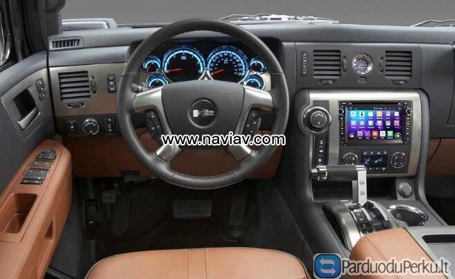 Hummer H2 Android 5.1 Car Radio WIFI 3G DVD player