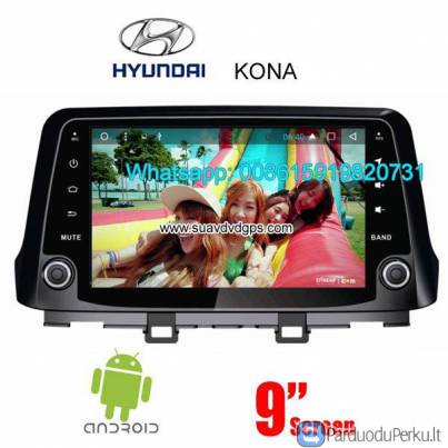 Hyundai Kona radio GPS android
