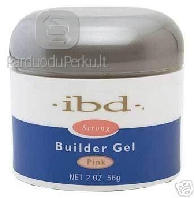 IBD Builder Gel PINK (tirstas) 56g TIK 80lt