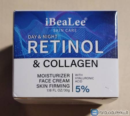 IBeaLee Retinol Collagen Cream with Hyaluronic Acid – Anti-Wrinkle & Moisturizing