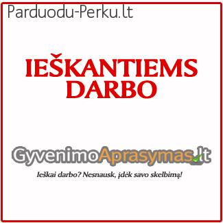 Ieškantiems darbo