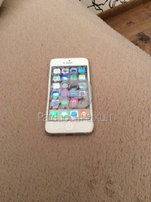 iPhone 5,16 gb,neverlock,baltas