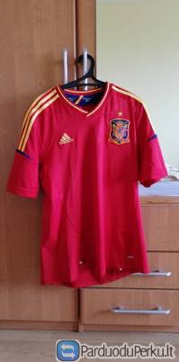 Ispanijos futbolo marškinėliai L dydžio