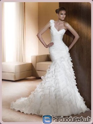 Išskirtinė vestuvinė suknelė Pronovias 36-38d.