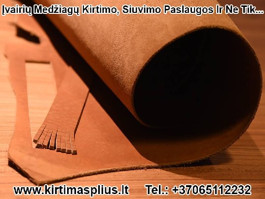 Įvairių Medžiagų Kirtimo, Siuvimo Paslaugos