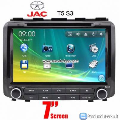 JAC T5 S3 Car DVD Player GPS Radio Stereo camera navigation
