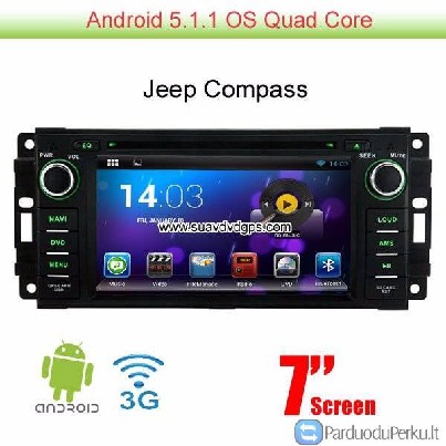 Jeep Compass Android Car Radio WIFI 3G DVD Player