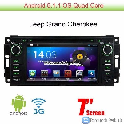 Jeep Grand Cherokee Android Car Radio WIFI 3G GPS