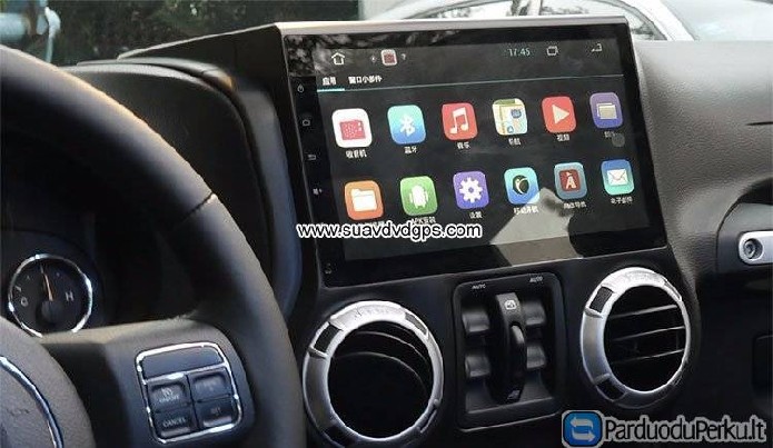 Jeep Wrangler car radio DAB+ android wifi 3G gps