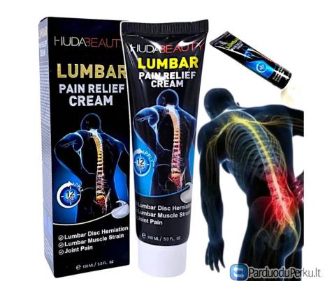 Juosmens skausmą malšinantis kremas