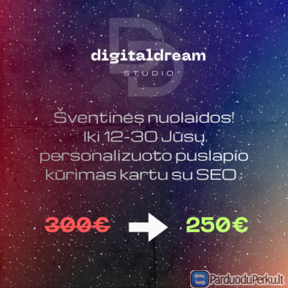 Jūsų verslui pritaikytos svetainės, e-parduotuvės