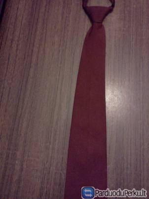 Kaklaraištis bordo spalvos