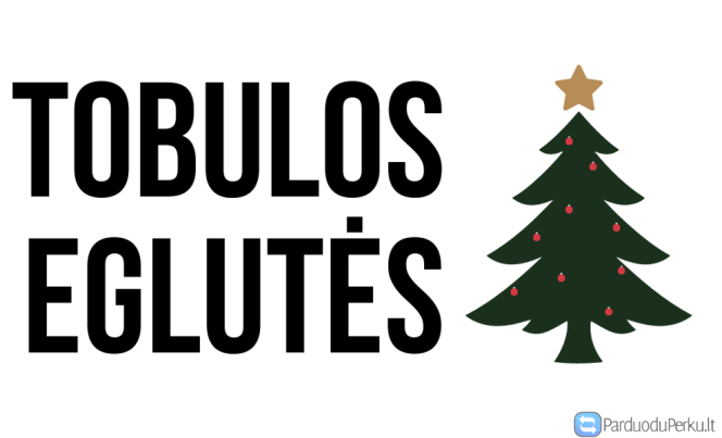 Kalėdinės eglutės į namus