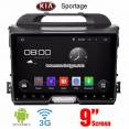 Kia Sportage multimedia car radio video android wifi gps navigation 3G DAB+
