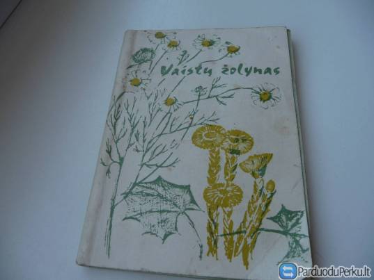 Knyga Vaistų žolynas 1932 m.