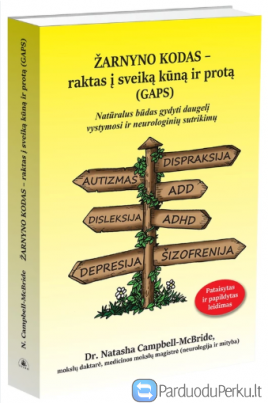 Knyga "Žarnyno kodas" Dr.Natasha Campbell (nauja)