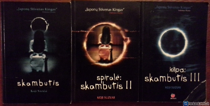 Koji Suzuki "Skambutis" trilogija