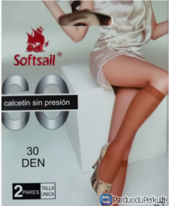 Kojinės iki kelių 30 Den,