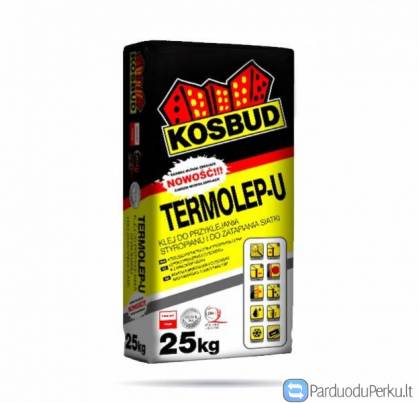 KOSBUD TERMOLEP-U 25 KG - UNIVERSALUS KLIJAVIMO IR ARMAVIMO MIŠINYS