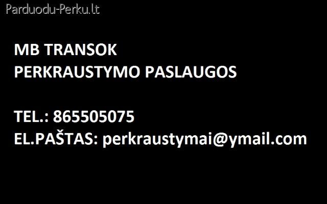 KRAUSTYMO PASLAUGOS VILNIUJE MB TRANSOK. TEL: 865505075