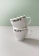 KRUPS espresso porcelianiniai puodeliiai 50–60 ml, 2vnt.