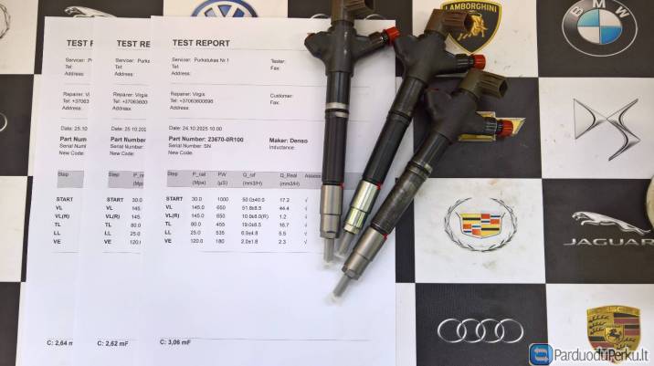 Kuro purkštukai Toyota-Auris,Avensis,Corolla,Rav4,Verso. 23670-0R100