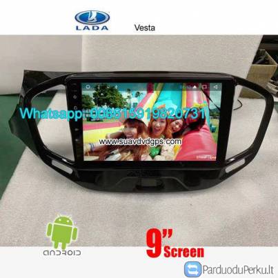 Lada Vesta Car audio radio android GPS navigation camera