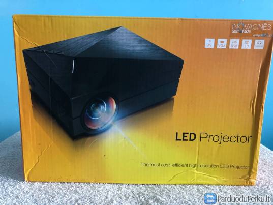 LED projektorius.
