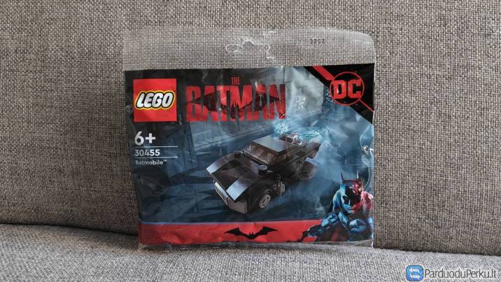Lego 30455 DC Super Heroes - The Batman Batmobile (Betmeno automobilis)