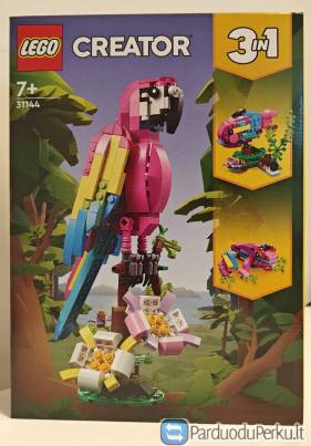 Lego 31144 Creator (3 in 1) - Exotic Pink Parrot (Egzotinė rožinė papūga)