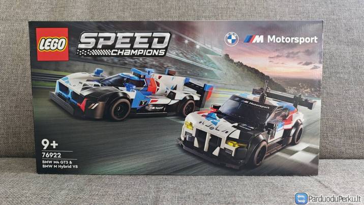 Lego 76922 Speed Champions - BMW M4 GT3 & BMW M Hybrid V8 Race Cars