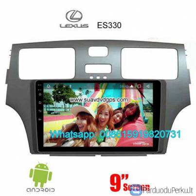 LEXUS ES330 Car audio radio android GPS navigation camera