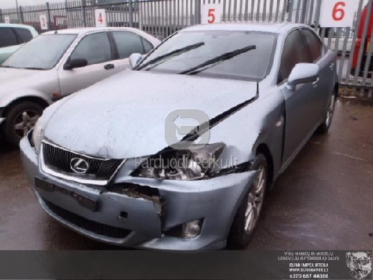 LEXUS IS220 2006 2.2 DYZELIS MECHANINE SEDANAS 4_5D EN PILKA