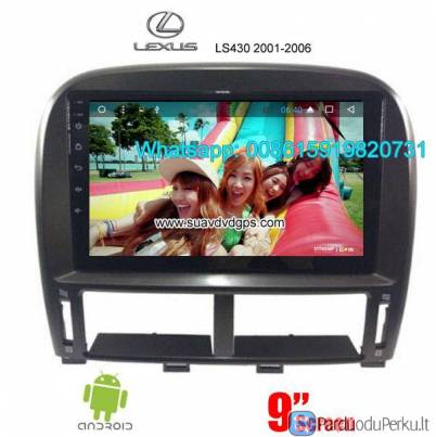 LEXUS LS430 Car audio radio android GPS navigation camera