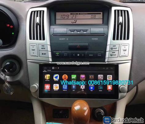 LEXUS RX300 330 350 400h Car radio android GPS camera