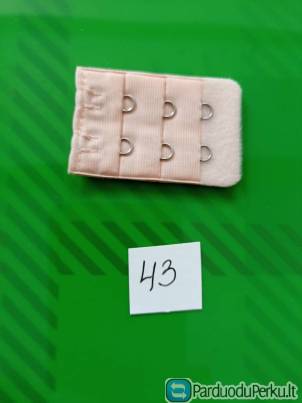 Liemenėlių prailginimas 2 užsegimų 1 vnt -1 €