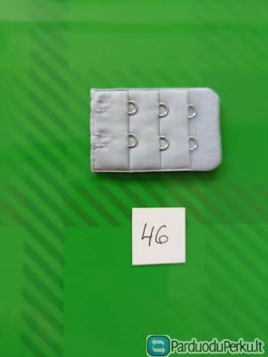 Liemenėlių prailginimas 2 užsegimų 1 vnt -1 €