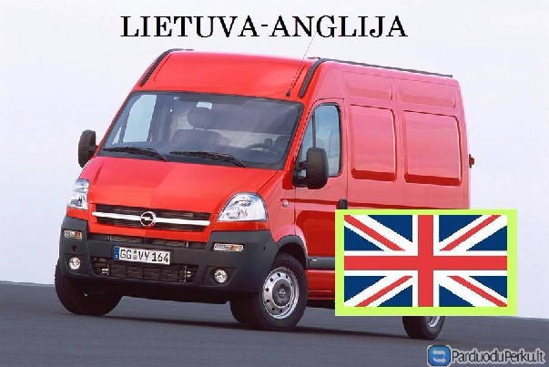 LIETUVA-ANGLIJA KELEIVIU, SIUNTU, KROVINIU PERVEZI